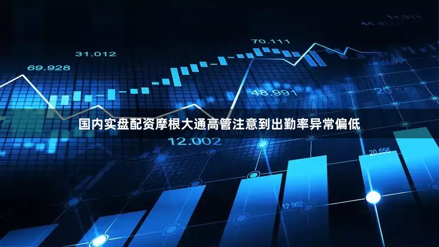 国内实盘配资摩根大通高管注意到出勤率异常偏低